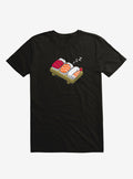 Sleeping Sushi Black T Shirt T Shirt Trending US