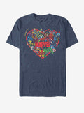 Marvel Avengers Hero Heart T-Shirt | Premium Unisex T-Shirt, Trending Graphic Tee