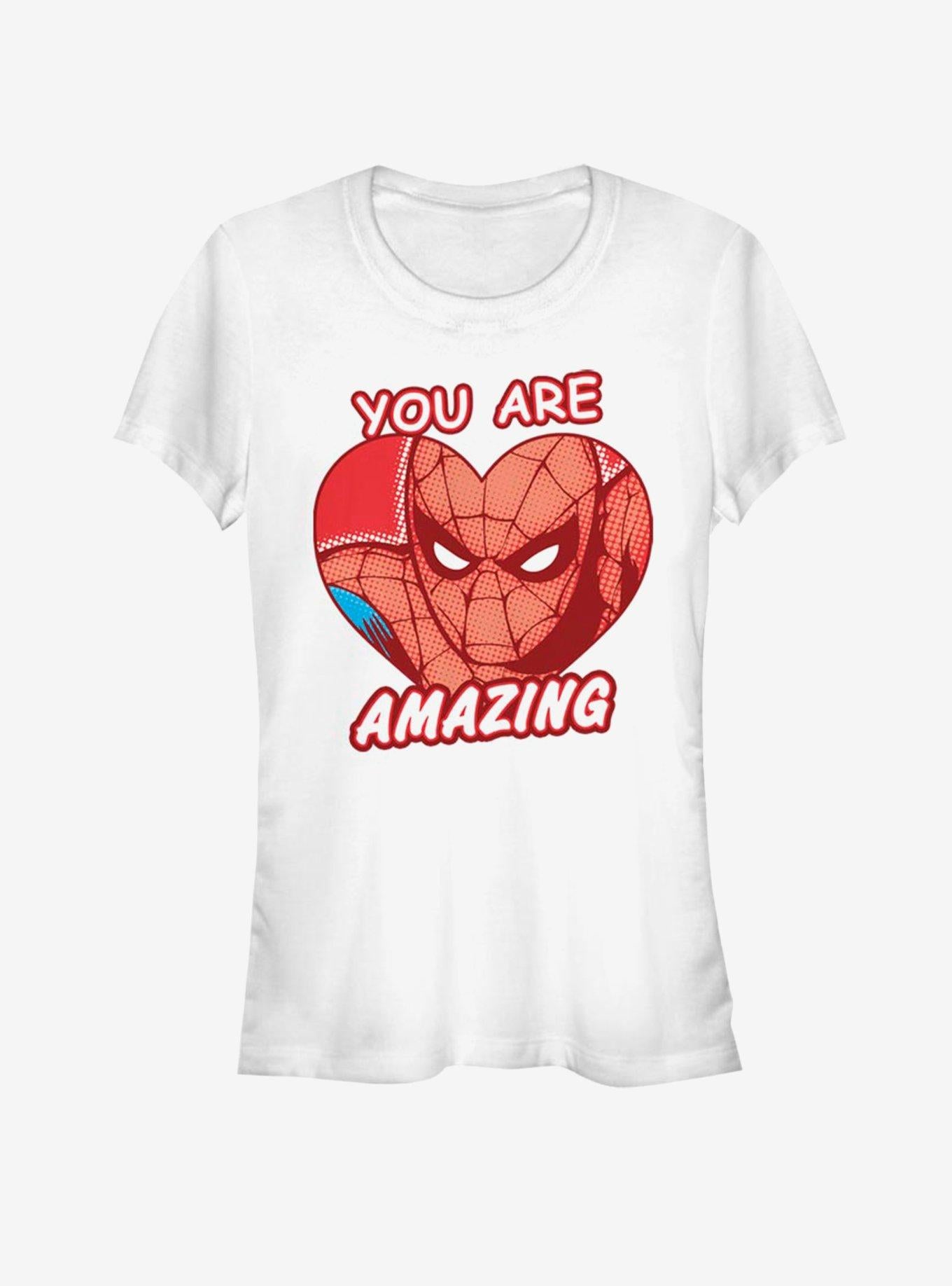 Marvel Spiderman You Are Amazing Girls T-Shirt | Premium Unisex T-Shirt, Trending Graphic Tee