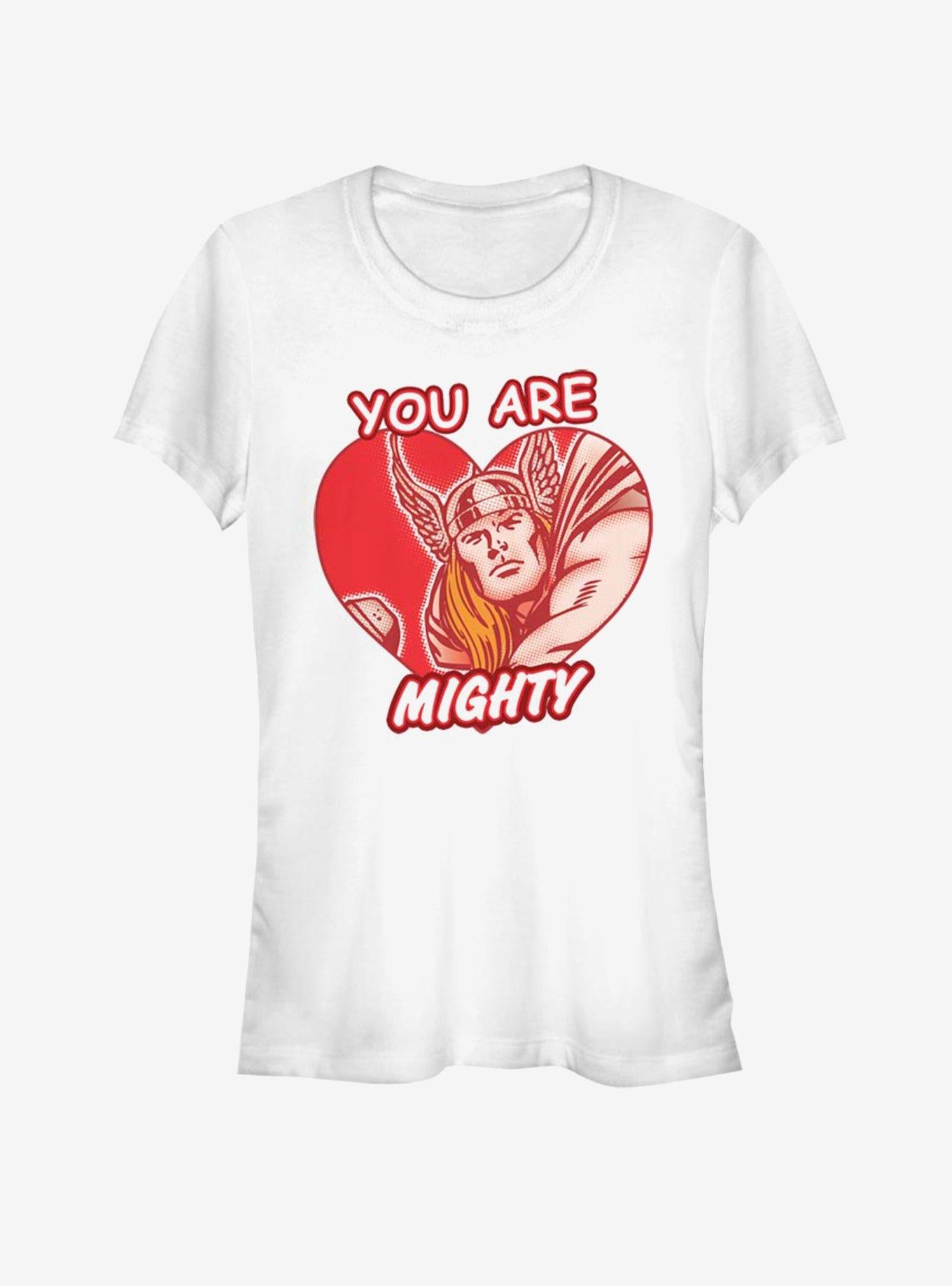 Marvel Thor Mighty Heart Girls T-Shirt | Premium Unisex T-Shirt, Trending Graphic Tee