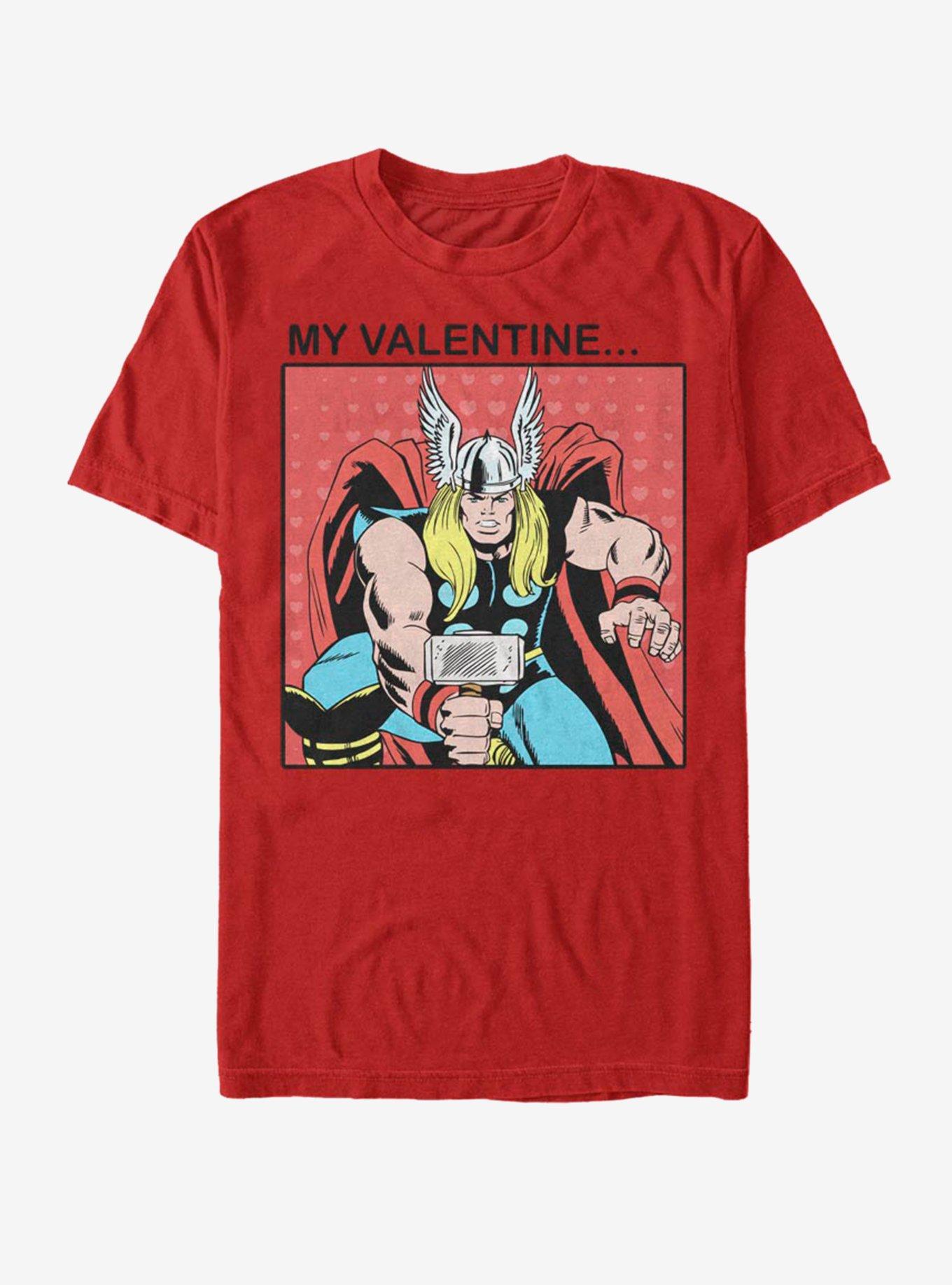 Marvel Thor My Valentine T-Shirt | Premium Unisex T-Shirt, Trending Graphic Tee