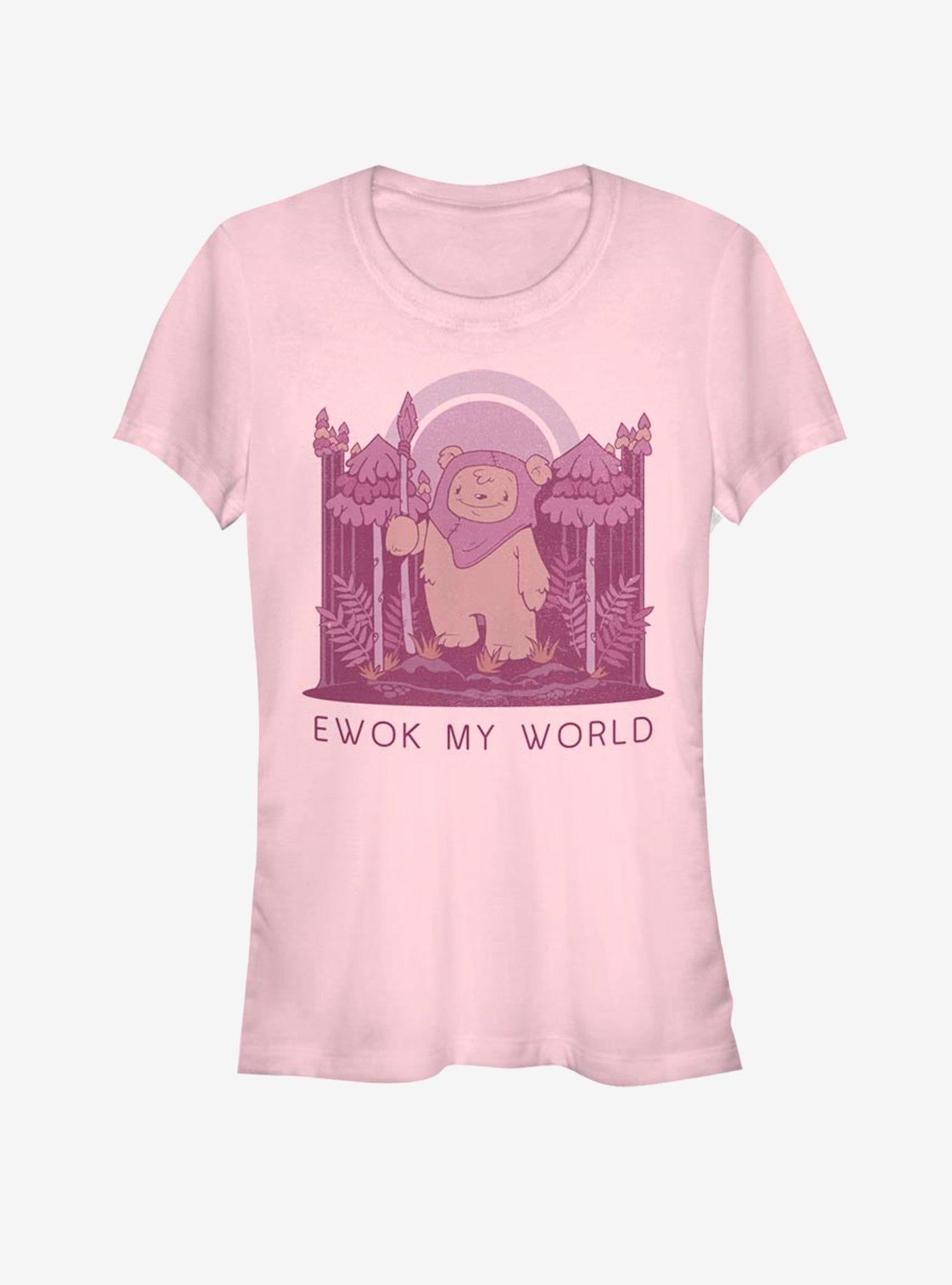 Star Wars Ewok My World Girls T-Shirt | Premium Unisex T-Shirt, Trending Graphic Tee