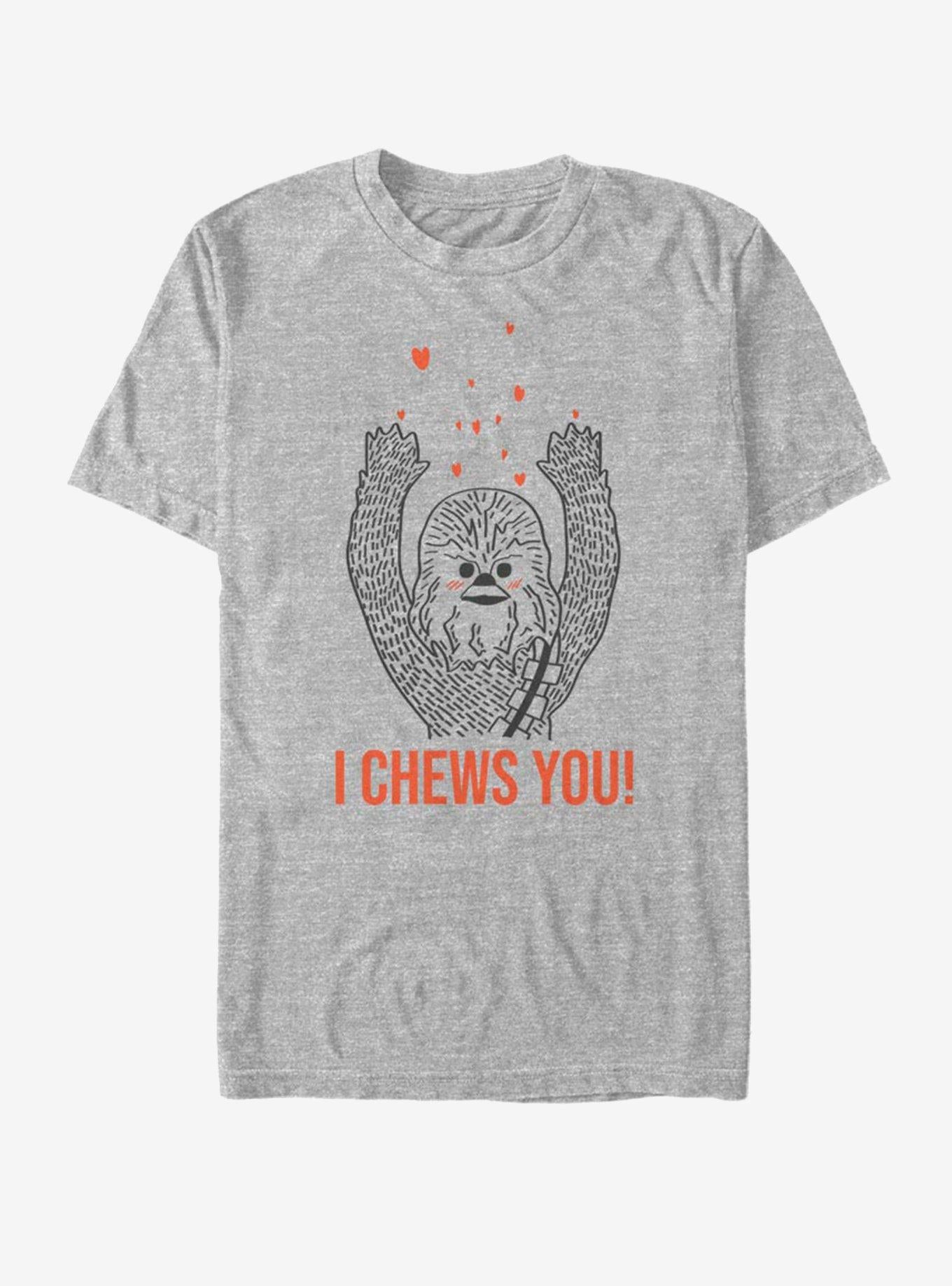 Star Wars I Chews You Chewie T-Shirt | Premium Unisex T-Shirt, Trending Graphic Tee