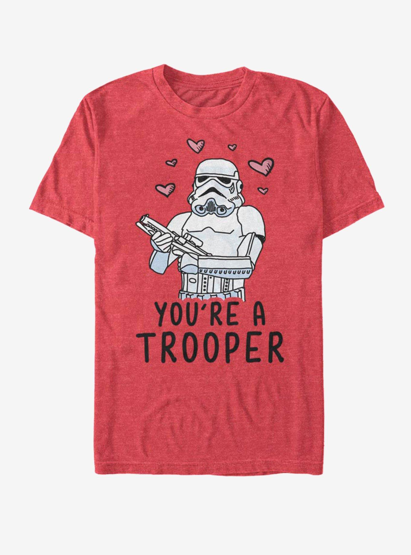 Star Wars Trooper Love T-Shirt | Premium Unisex T-Shirt, Trending Graphic Tee