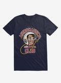 Astro Club Retro Astronaut Navy Blue T Shirt T Shirt Trending US Fan Favorite