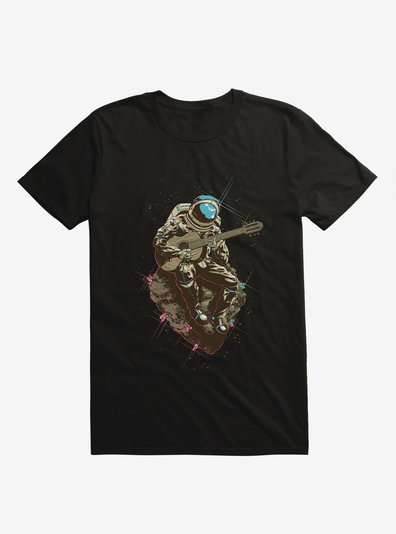 Lonely Man Astronaut Asteroid Black T Shirt T Shirt Gym Lifestyle Best Seller Look
