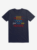 Live Noods Noodle Navy Blue T Shirt T Shirt Trending US