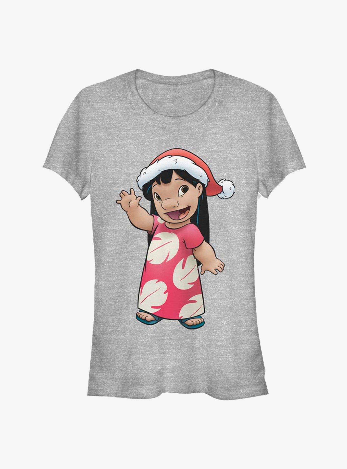 Disney Lilo Stitch Christmas Lilo Girls T-Shirt T-Shirt | Trending Streetwear Style | Top Pick For Fans