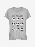 Disney The Nightmare Before Christmas The Emotions Of Jack Skellington Classic Girls T-Shirt T-Shirt | High-Quality Print | Trending Now