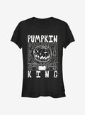 The Nightmare Before Christmas Pumpkin King Girls T-Shirt T-Shirt | Premium Graphic | Perfect For Daily Wear