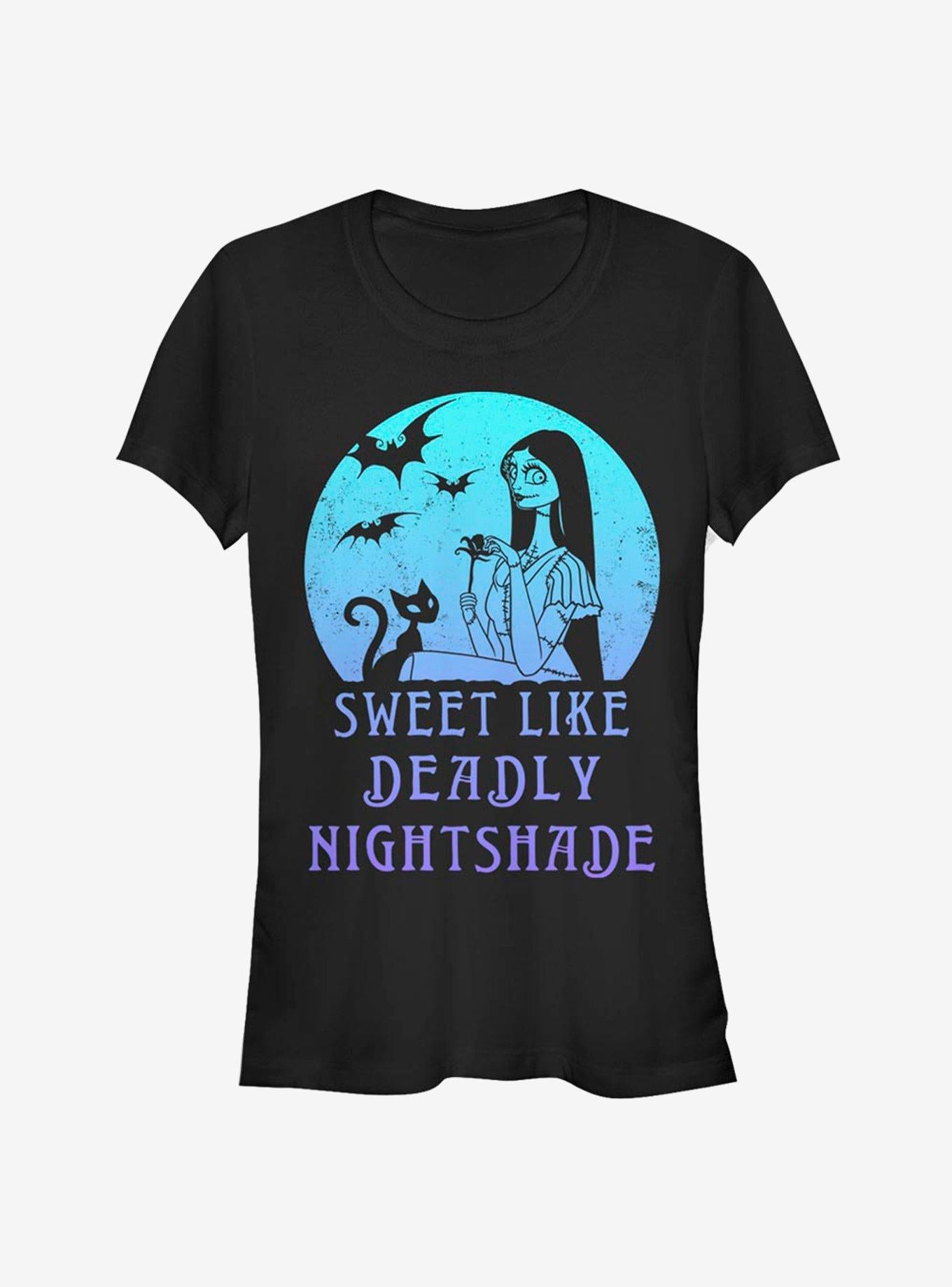 Disney The Nightmare Before Christmas Sally Sweet Like Classic Girls T-Shirt T-Shirt | Vintage Graphic Vibe | Perfect For Daily Wear