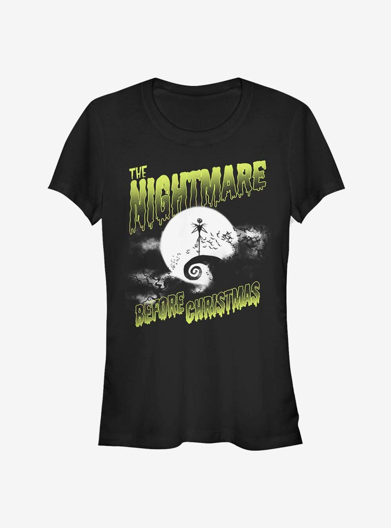 Disney The Nightmare Before Christmas Spooky Nightmare Jack Girls T-Shirt T-Shirt | Premium Graphic | Top Pick For Fans