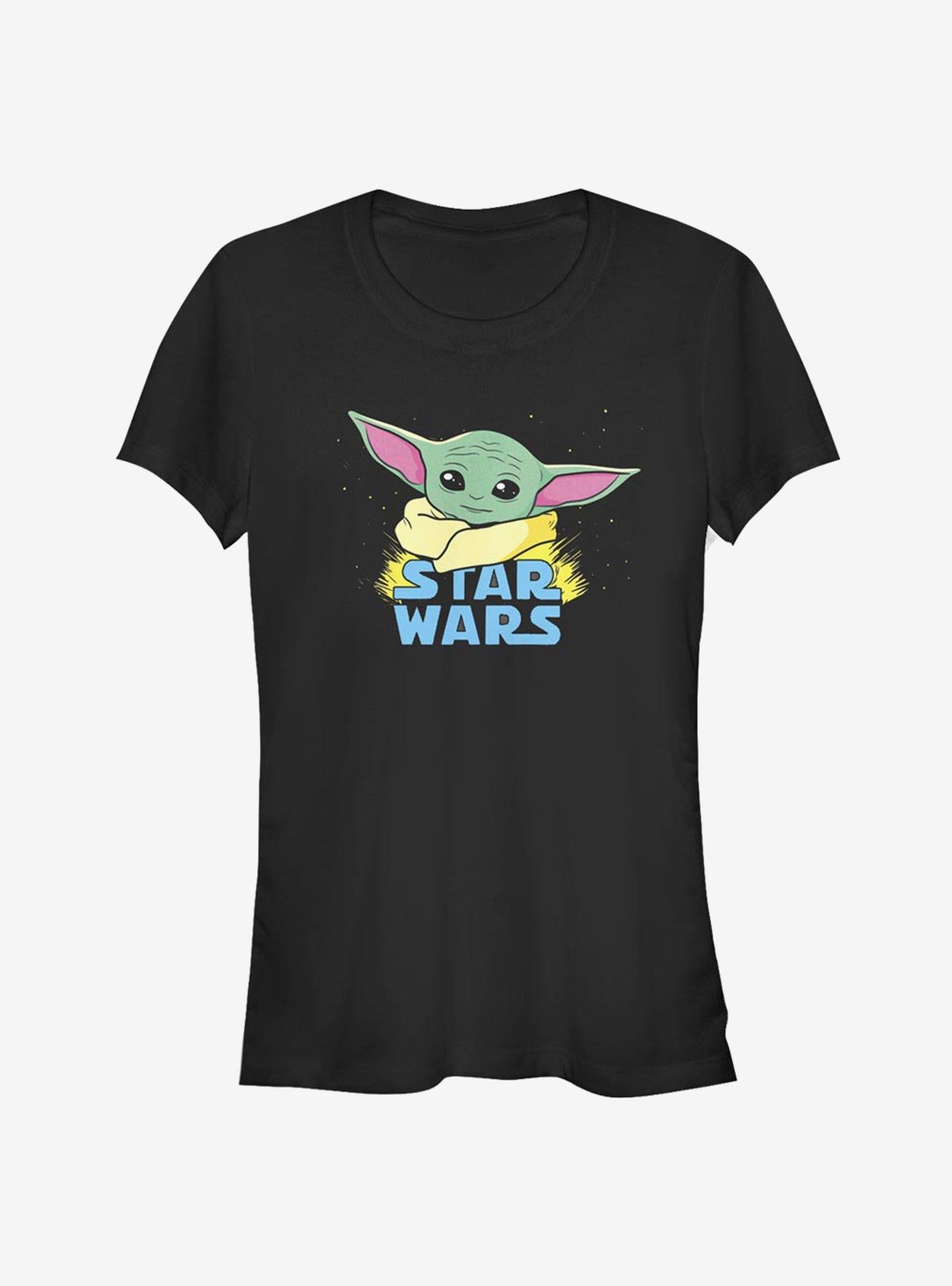 The Mandalorian The Child Profile Logo Art Girls T Shirt T Shirt Trending US