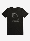 Vaguely Aware Of Social Norms Cat T Shirt T Shirt Streetwear Style Hot Right Now