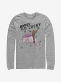 Marvel Deadpool Charm Lucky Long-Sleeve T-Shirt | Premium Unisex T-Shirt, Trending Graphic Tee