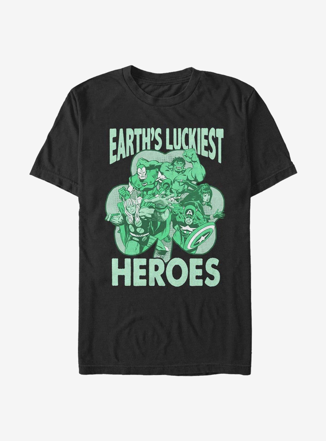 Marvel Avengers Luck Of The Hero T-Shirt | Premium Unisex T-Shirt, Trending Graphic Tee