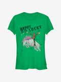 Marvel Deadpool Charm Lucky Girls T-Shirt | Premium Unisex T-Shirt, Trending Graphic Tee
