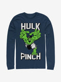Marvel Hulk Hulk Pinch Long-Sleeve T-Shirt | Premium Unisex T-Shirt, Trending Graphic Tee