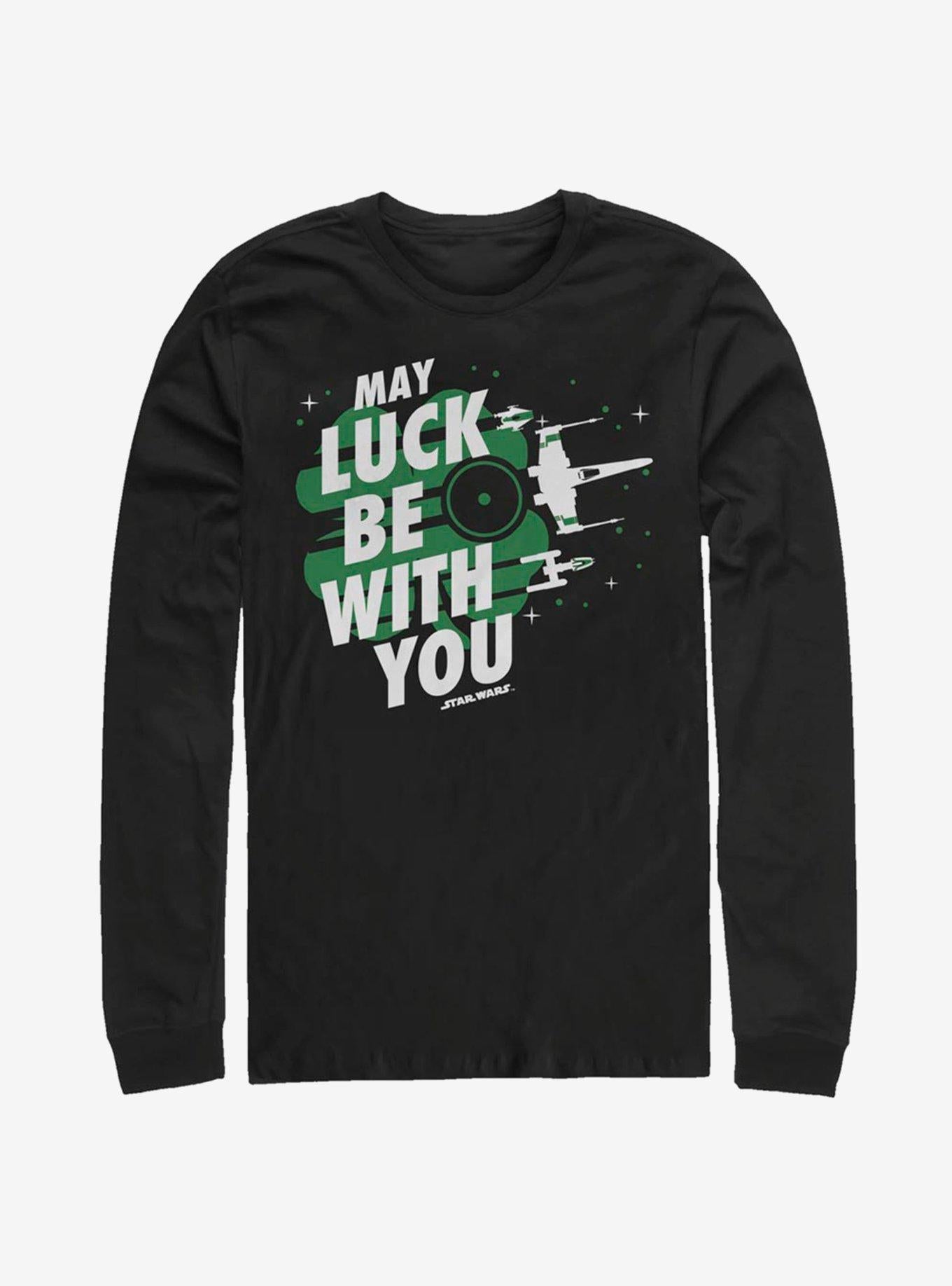 Star Wars Luck Fighters Long-Sleeve T-Shirt | Premium Unisex T-Shirt, Trending Graphic Tee