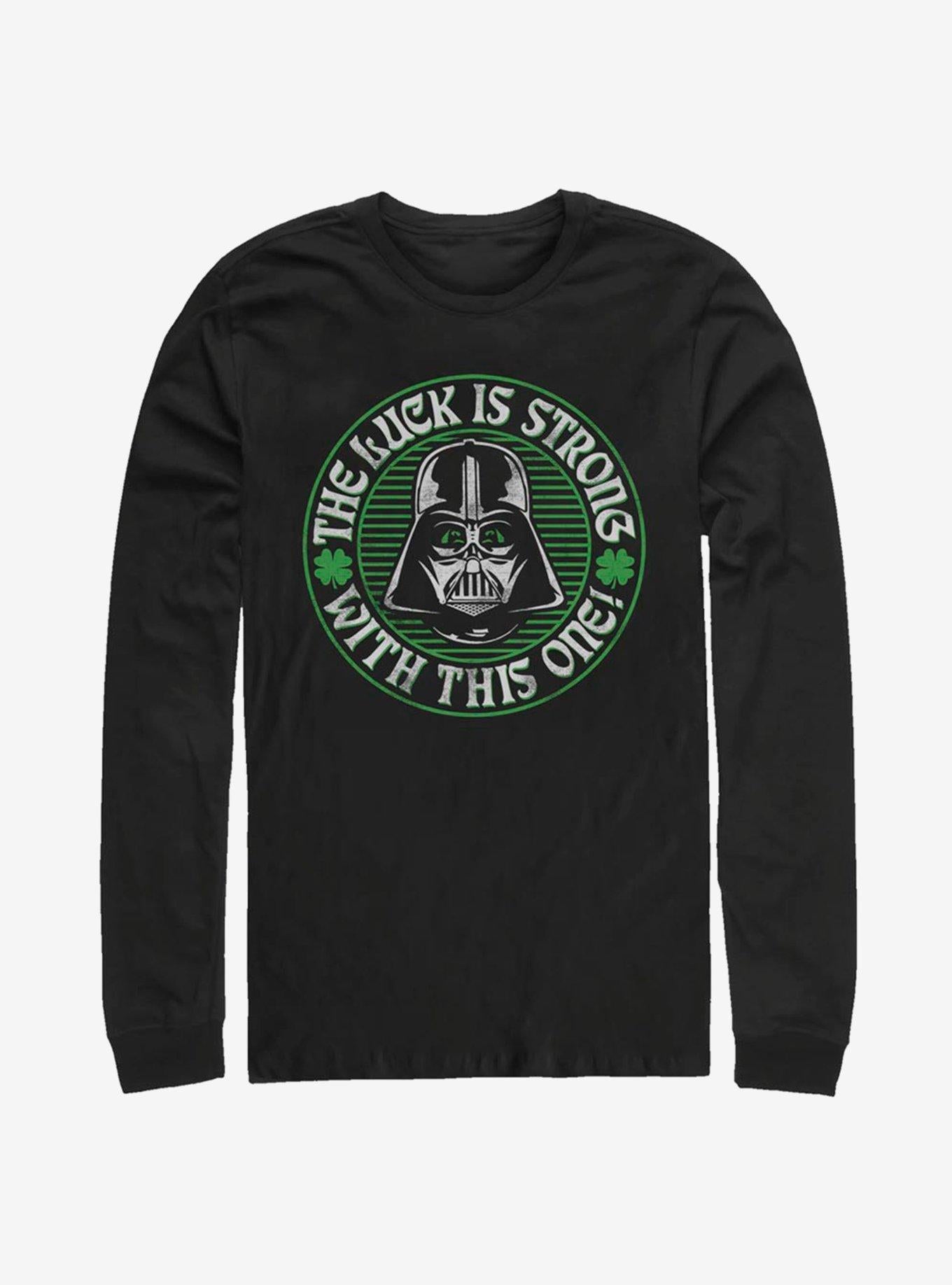Star Wars Luck Is Strong Long-Sleeve T-Shirt | Premium Unisex T-Shirt, Trending Graphic Tee