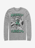 Marvel Thor Mighty Lucky Thor Long-Sleeve T-Shirt | Premium Unisex T-Shirt, Trending Graphic Tee