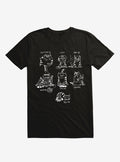 7 Sins Cat Black T Shirt T Shirt Streetwear Style Daily Wear