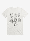 7 Sins Cat White T Shirt T Shirt Premium Print Daily Wear