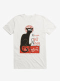 A French Ninja Cat White T Shirt T Shirt Trending US