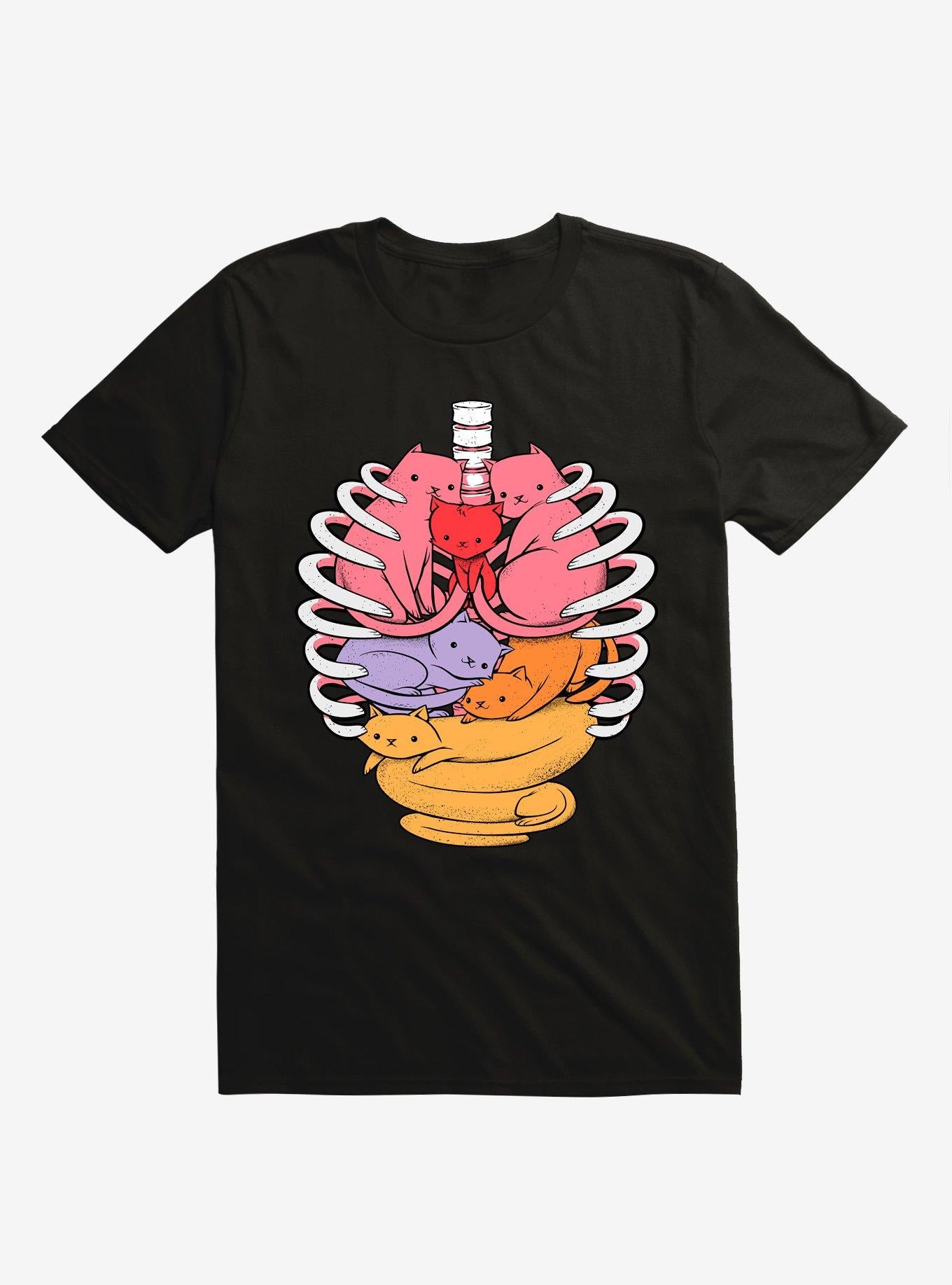 Anatomicat Anatomy Cat Black T Shirt T Shirt Trending US