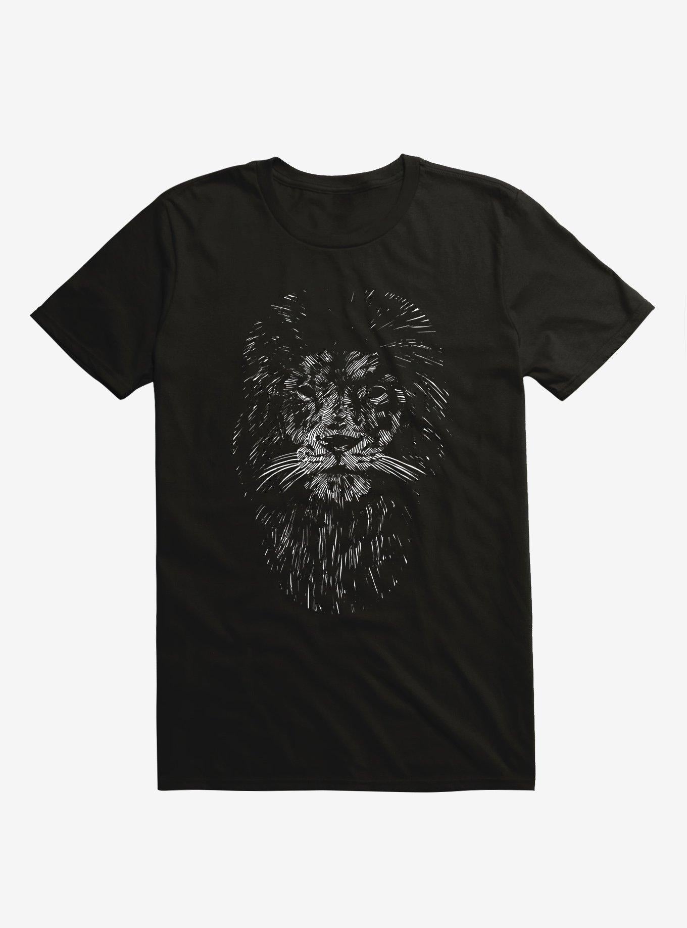 Black Lion Black T Shirt T Shirt Trending US