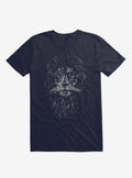Black Lion Navy Blue T Shirt T Shirt Trending US