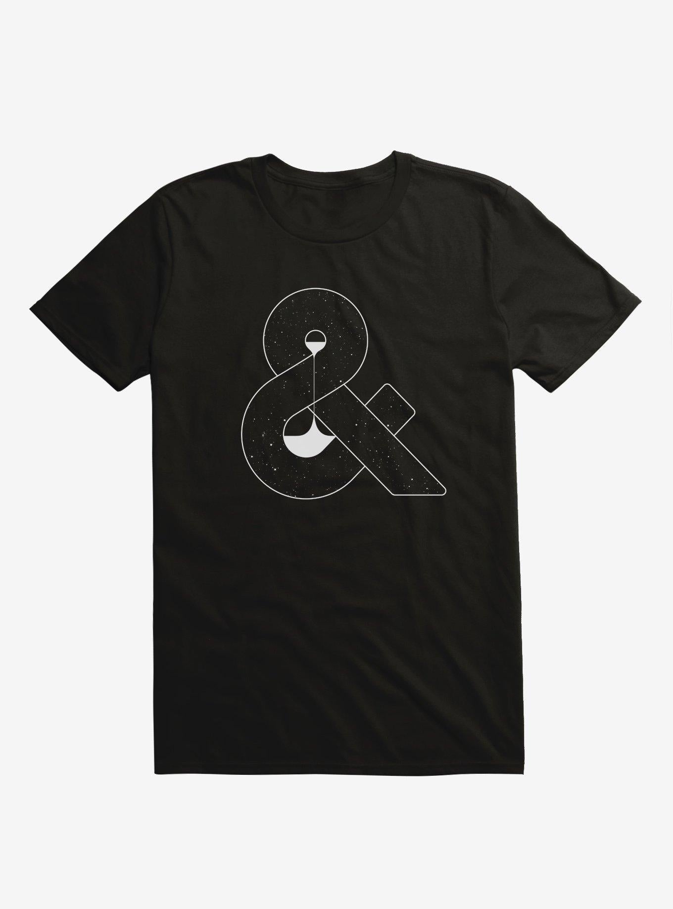 Time Space Ampersand Black T Shirt T Shirt Trending US