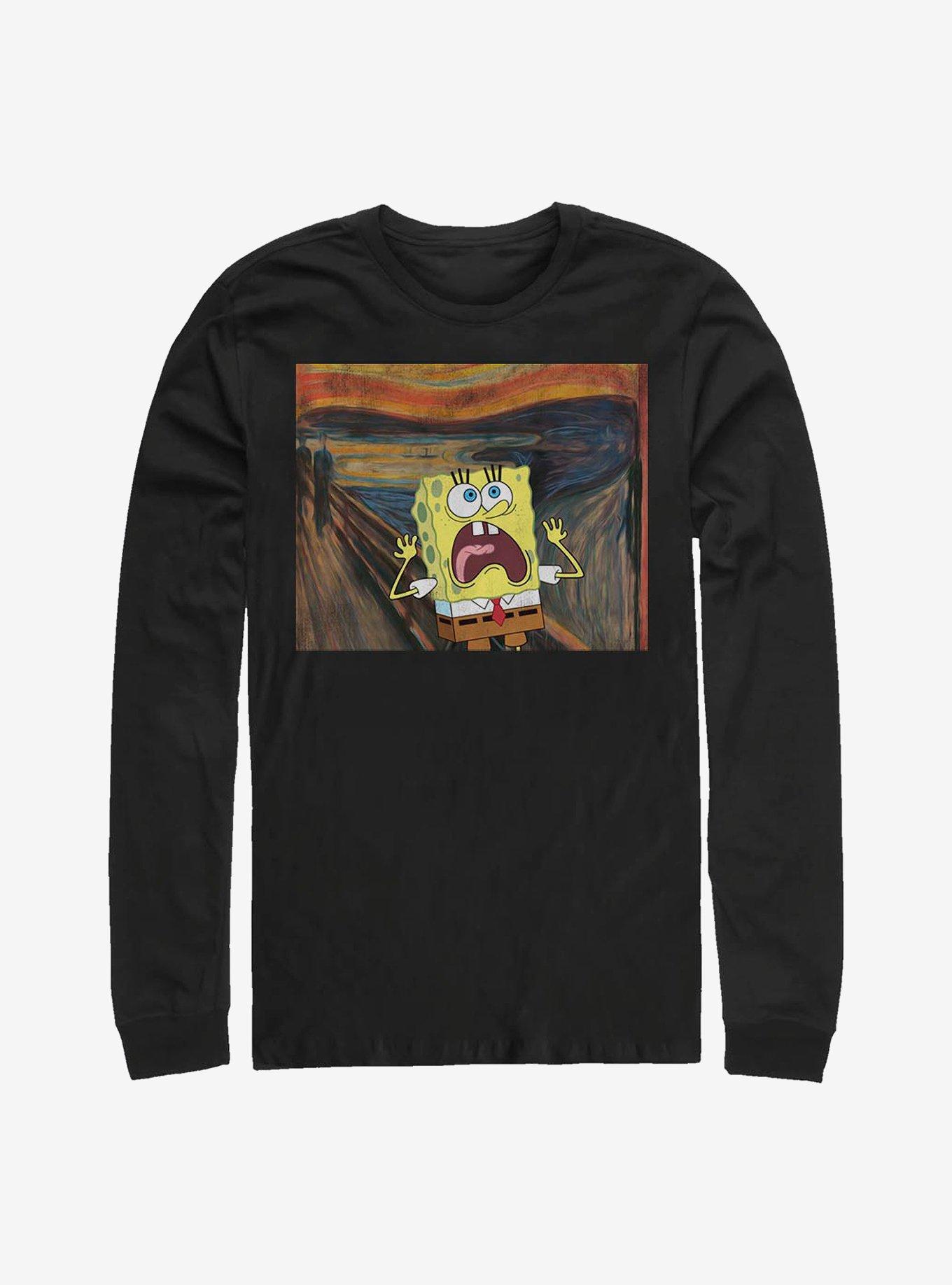 SpongeBob SquarePants SpongeBob Scream Long-Sleeve T-Shirt