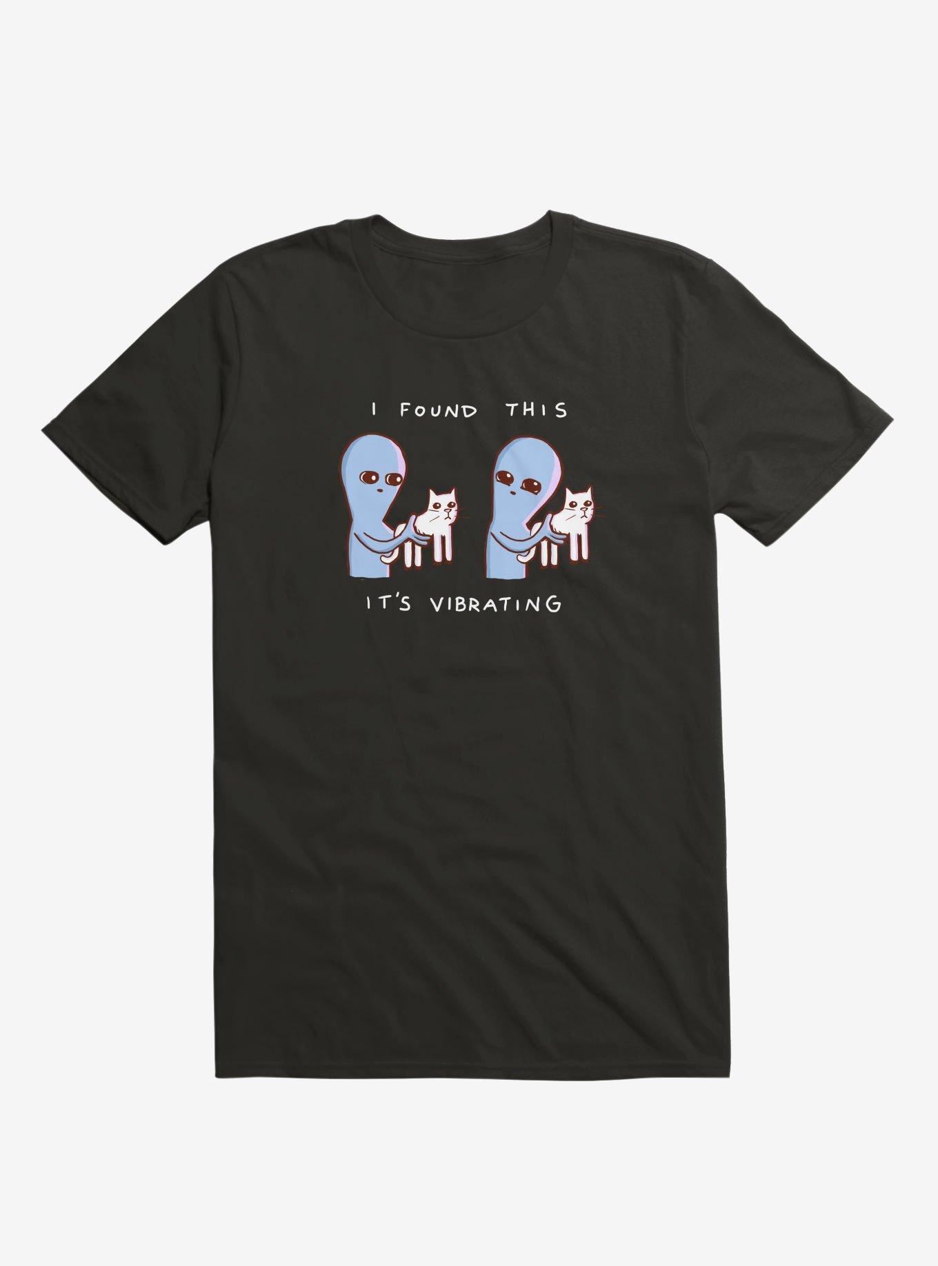 Strange Planet I Found This It s Vibrating T Shirt T Shirt Comfort Fit Daily Wear