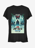 Star Wars Episode V The Empire Strikes Back 40th Anniversary Japanese Poster Girls T Shirt T Shirt Comfort Fit Fan Favor