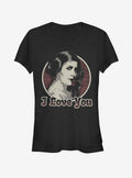 Star Wars Leia Loves Han Girls T-Shirt | Premium Unisex T-Shirt, Trending Graphic Tee