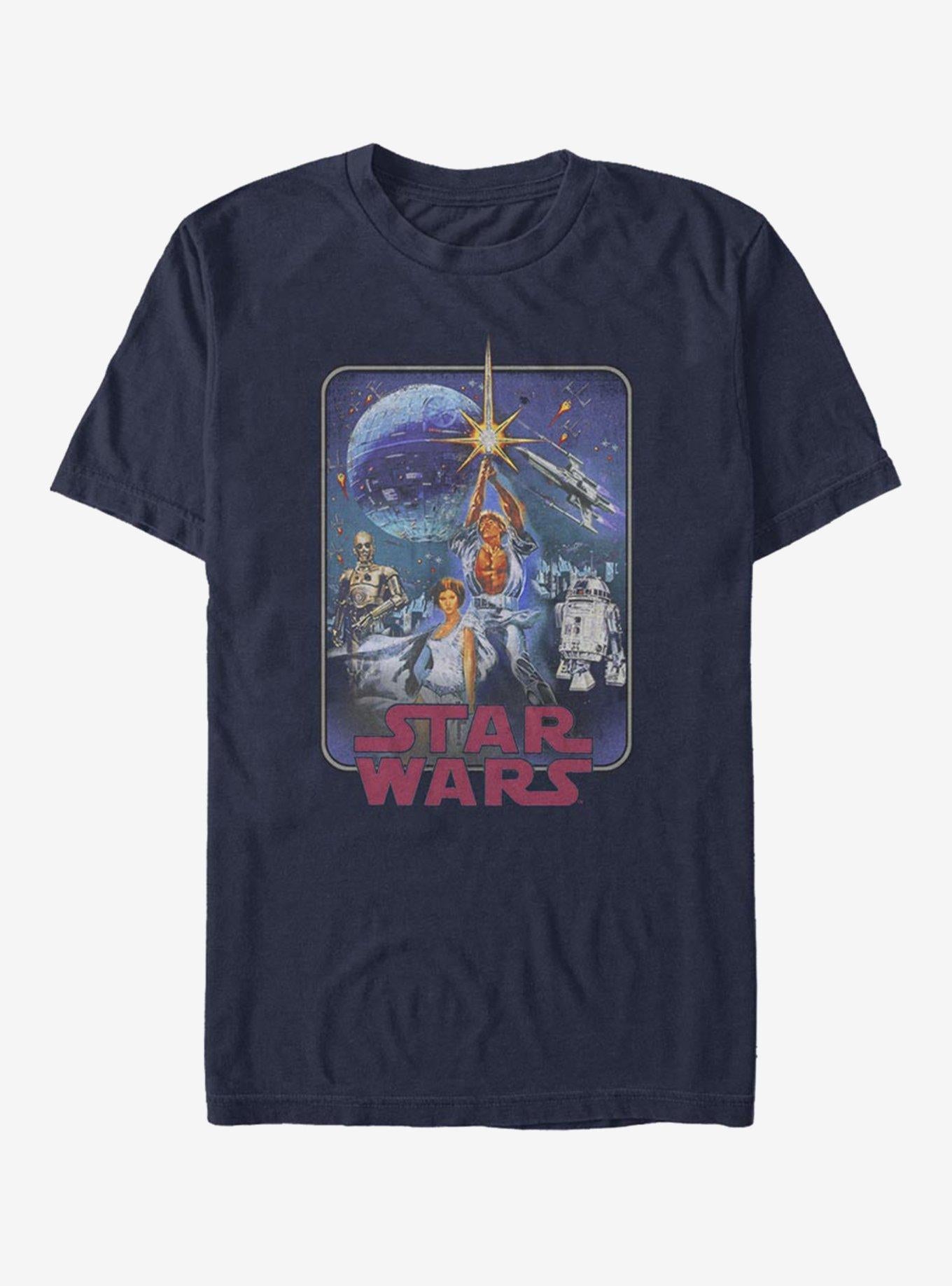 Episode IV A Hope Poster Redux T Shirt T Shirt Trending US