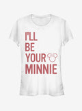 Disney Minnie Mouse Your Minnie Girls T-Shirt | Premium Unisex T-Shirt, Trending Graphic Tee