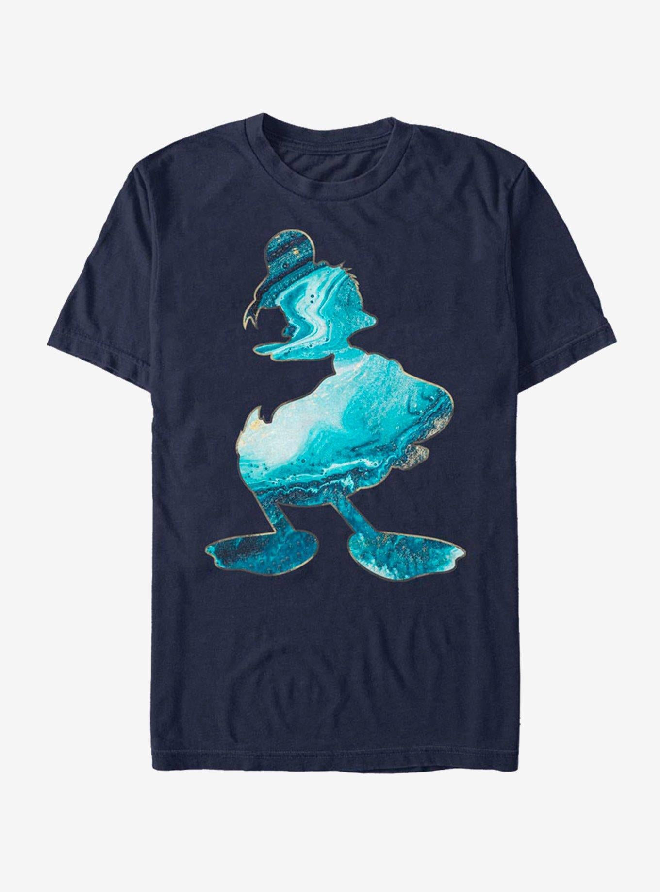 Disney Donald Duck Poured Donald Art T Shirt T Shirt Gym Lifestyle Hot Right Now
