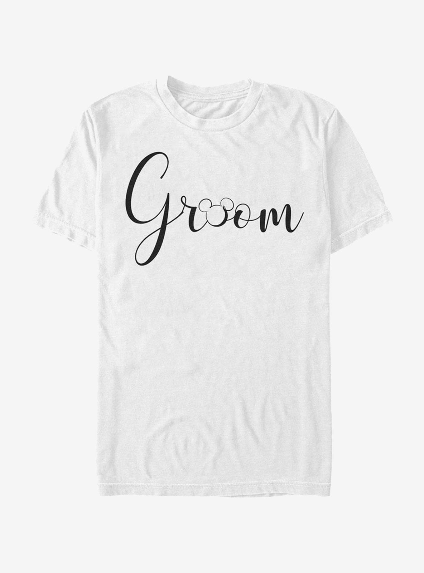 Disney Mickey Mouse Disney Groom T-Shirt | Premium Unisex T-Shirt, Trending Graphic Tee