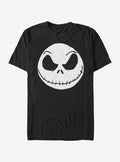 The Nightmare Before Christmas Big Face Jack T-Shirt T-Shirt | Vintage Graphic Vibe | Trending Now