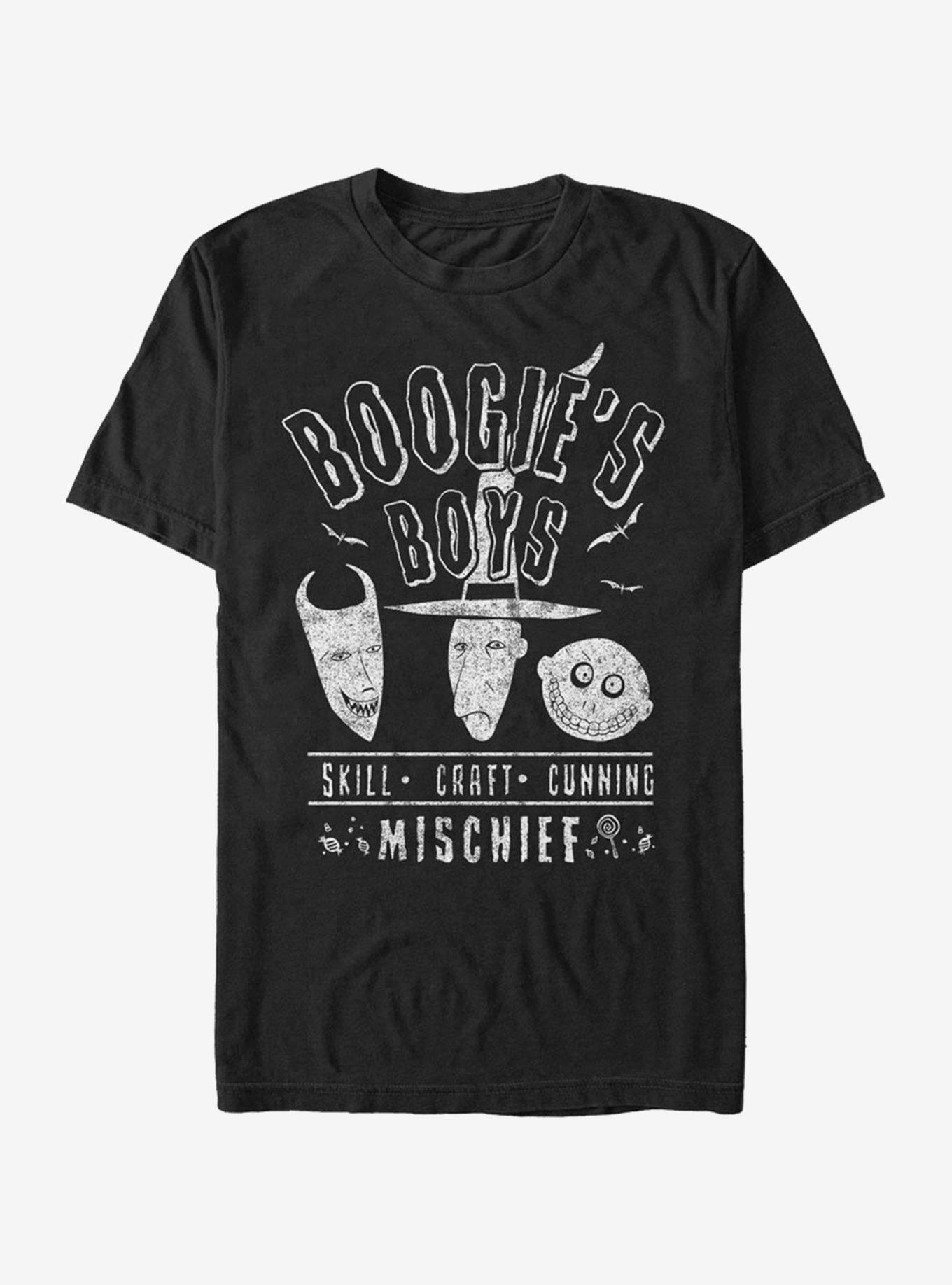 The Nightmare Before Christmas Boogie's Boys Mischief T-Shirt T-Shirt | Exclusive Art Design | Great Gift Idea