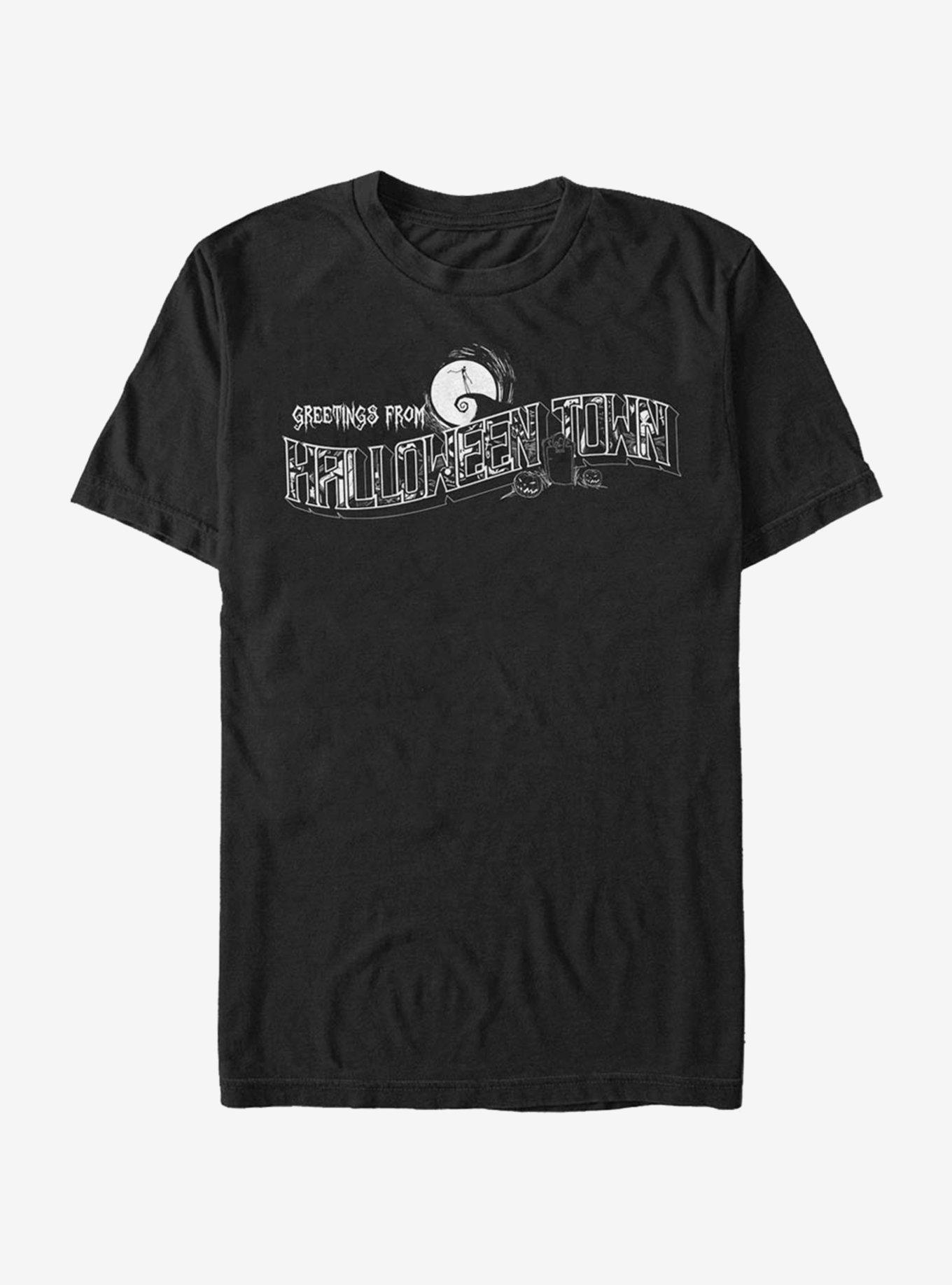 The Nightmare Before Christmas Greetings Halloween Town T-Shirt T-Shirt | Fan Favorite Style | Must-Have Style