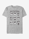 The Nightmare Before Christmas Jack Emotions T-Shirt T-Shirt | Vintage Graphic Vibe | Perfect For Daily Wear