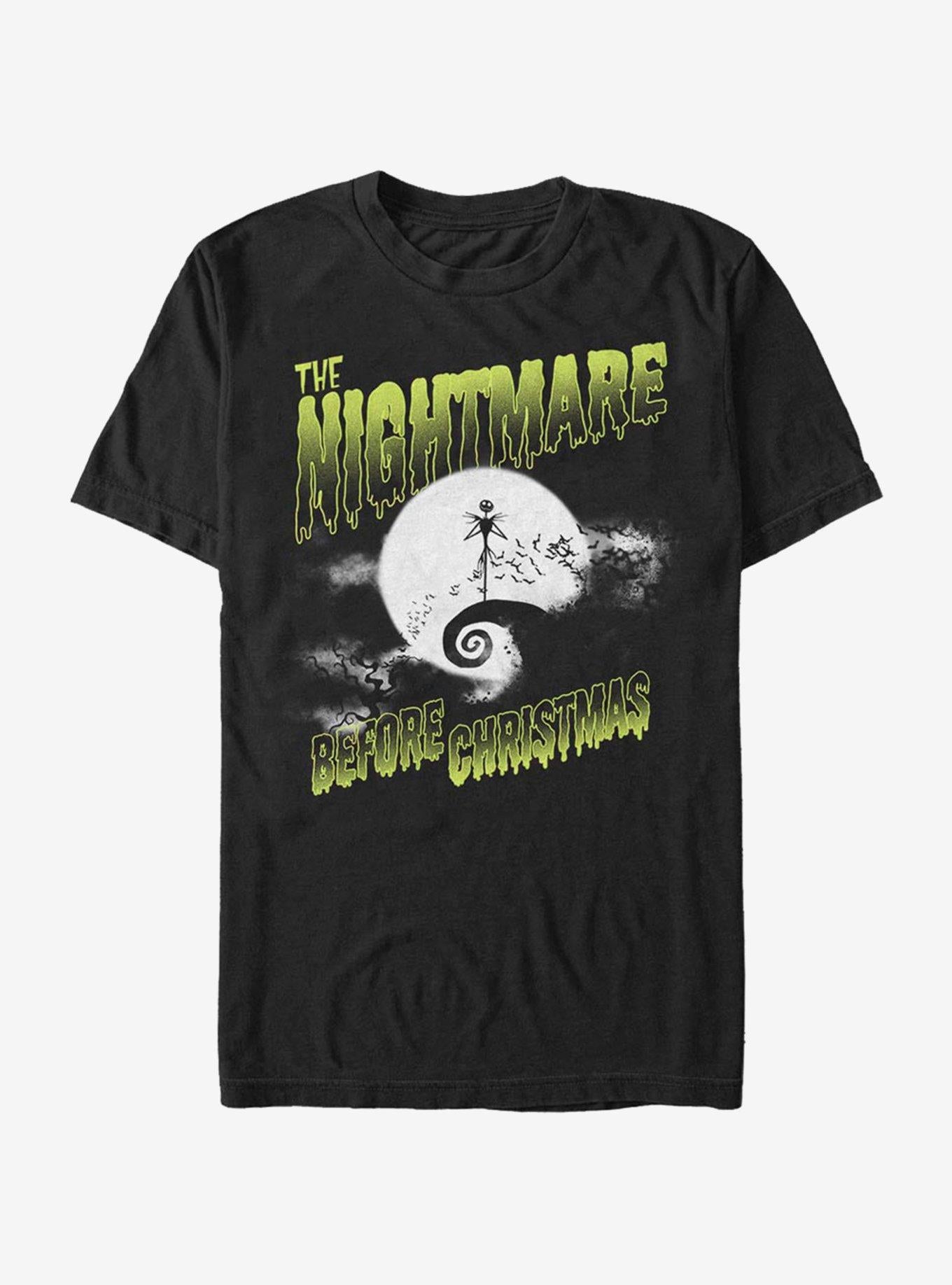 The Nightmare Before Christmas Spooky Nightmare Jack T-Shirt T-Shirt | Fan Favorite Style | Perfect For Daily Wear