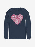 Marvel Avengers Heart Emblems Long-Sleeve T-Shirt | Premium Unisex T-Shirt, Trending Graphic Tee