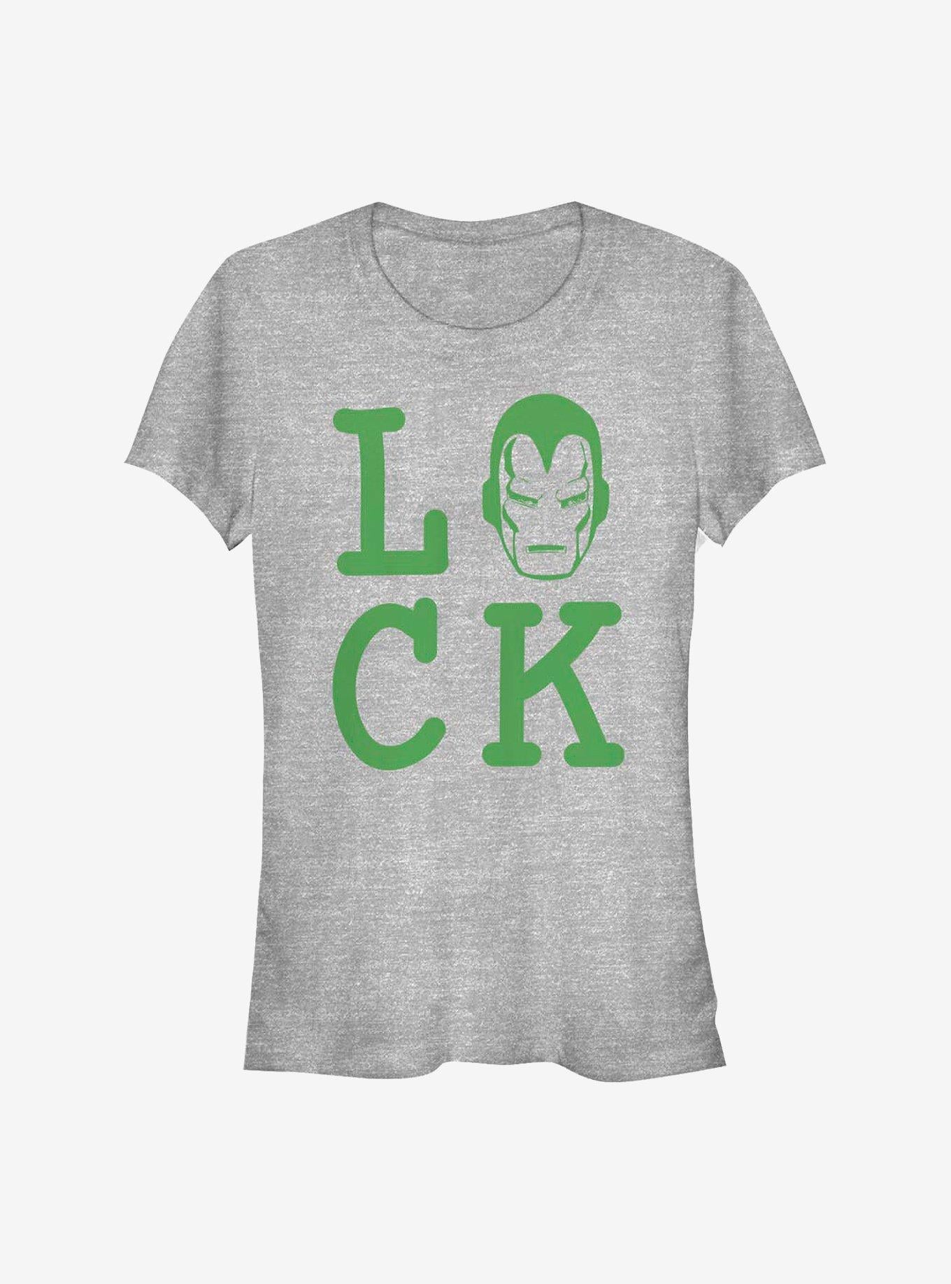 Marvel Iron Man Iron Luck Girls T-Shirt | Premium Unisex T-Shirt, Trending Graphic Tee