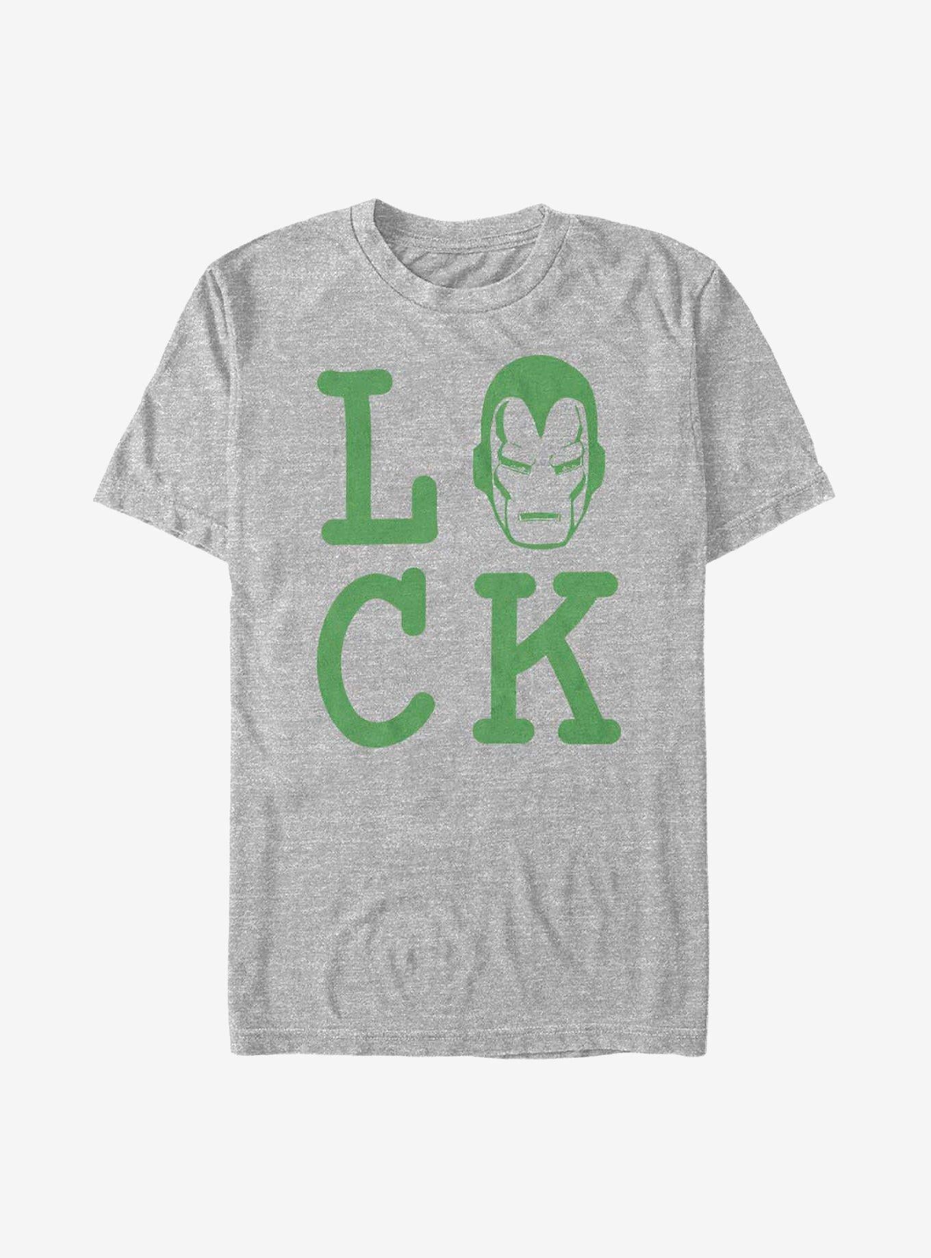 Marvel Iron Man Iron Luck T-Shirt | Premium Unisex T-Shirt, Trending Graphic Tee