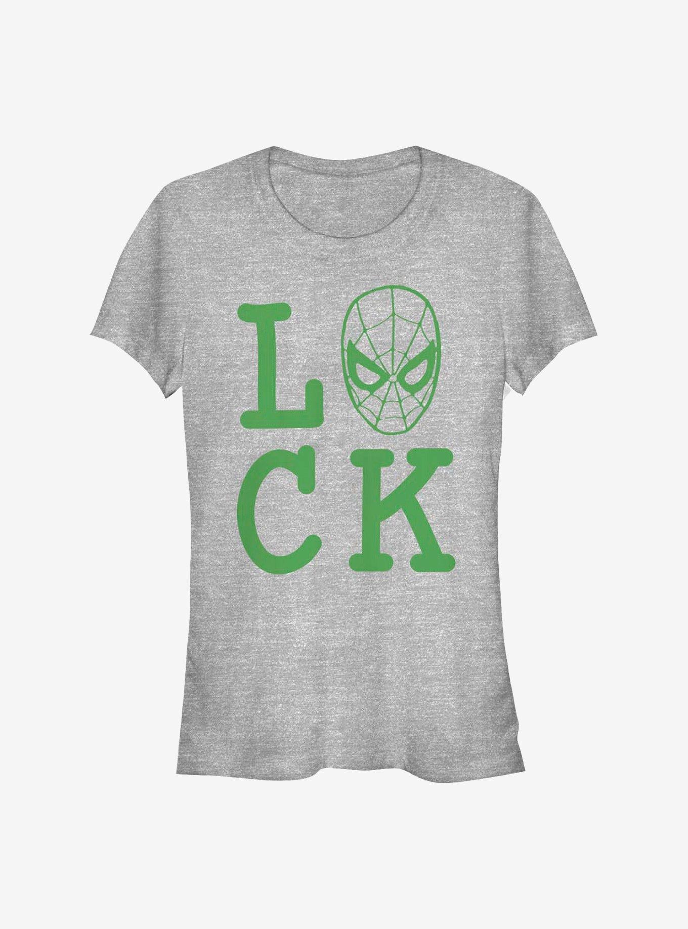 Marvel Spider-Man Spider Luck Girls T-Shirt | Premium Unisex T-Shirt, Trending Graphic Tee