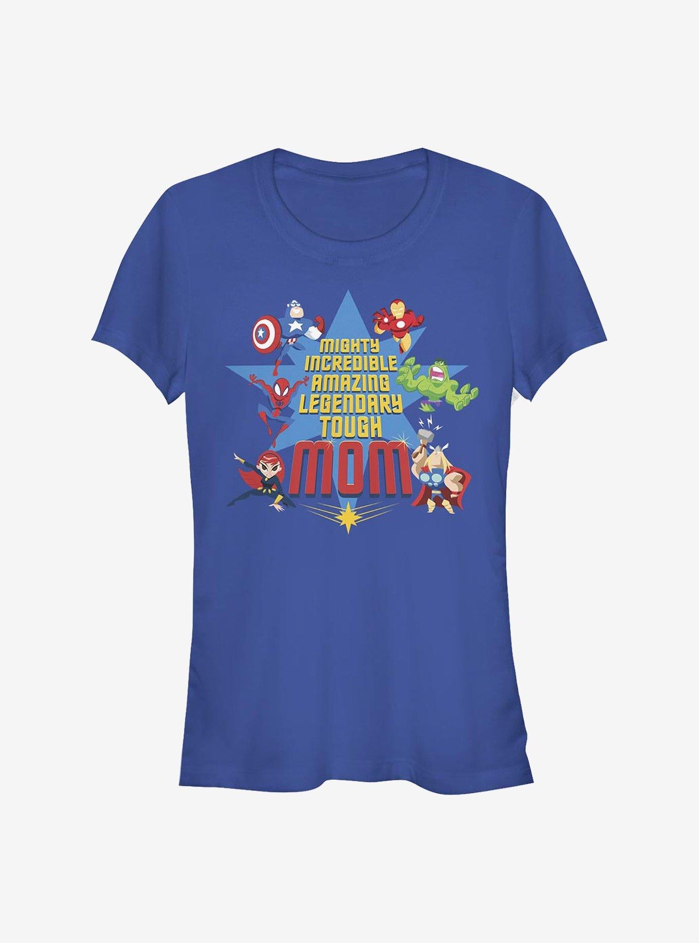 Marvel Avengers Mom Cute Listed Girls T-Shirt | Premium Unisex T-Shirt, Trending Graphic Tee